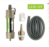 Outdoor water bag water purifier straw water purifier