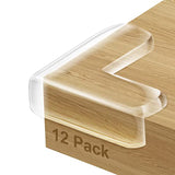20 Pack Parts Guards Clear Corner Protectors Stop Child Head Injuries Tables, Furniture & Sharp Corners (L-Shaped)