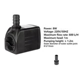 220V 8W Multifunctional Household Circulating Water Coog Handicraft Small Submersible Pump