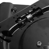 Swivel Base 8 Locking Gears Heavy Duty Cold Rolled Sheet Chair Barstool Base 45° Adjustable 130kg Load Capacity for Cars
