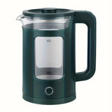 1pc, 1500W Electric Kettle, Durable Large Capacity Automatically Power-Off When Opened, Plastic Body With High-Frequency Glass Bladder