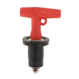 Marine T Handle Leakproof Drainage Boat Accessories Adjustable Rubber Expansion Twist Turn Drain Plug