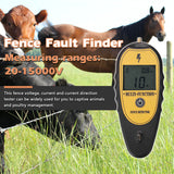200-15000V Ranch Voltage Detector Digital Voltege Current Direction Tester Farm Electronic Fence Fault Finder Voltmeter