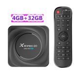 X88 PRO 20 Android 11.0 TV 8GB RAM 128GB ROM RK3566 Support 8K 2.4G/5G WiFi 1000M Set Top Box