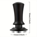 49/51/53/53.3/58/58.5mm Coffee Tamper Adjustable Depth With Graduated 30 Lbs Espresso Spring Calibrated