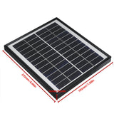 5W 12V Solar Powered Fountain Pump - For Bird Bath & Garden Pond