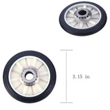 2X Dryer Belt Roller Kit For Whirlpool Kenmore WPW10314173 W10314171 4392065 WP4392065 691366 341241 349241T