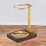Holder Pour over Dripper with Base Multipurpose Stand Portable Reusable Wood Coffee Maker Part