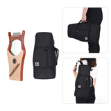 Walter.t 10-String Wooden Lyre Harp Professional Musical Instruments of Rope Miniature Harp Kit Lyre Nylon Strings Piano