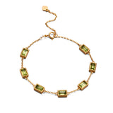 Women's Dream Come True Faceted Natural Crystal Bracelet