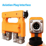 AC/DC Particle Flaw Magnet F Magnetic Yoke Tester Magnetized Metal Surface Crack Detector LED Light UV Lamp