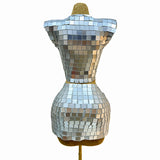 Sexy temperament, personalized short skirt set, lens design, standing shoulder sleeves, sexy deep V-shaped buttocks, party dress