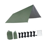 Tarp Camping Gear Must Haves Compact Ultralight Sun Shelter for Outdoor