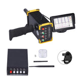 Metal Detector High Sensitivity Accurate Positioning Wide Range Aluminum Alloy Metal Finder Gold Locator AC110240V UK Plug