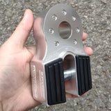 Winch Rope Hook Connector Trailer Ball Off-road Vehicle Modified Rescue Horn Aluminum Guide Front and Rear Bars