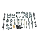 For Wltoys 1/12 12428 12423 12427 FY-03 Model Upgraded Metal Swing Arm Seat RC Car Parts Set