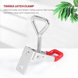 10 Pack Adjustable 150Kg Holding Capacity, 4001 Heavy Duty Quick Release Pull Latch Toggle Clamp