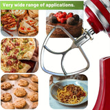 Tilting Head Vertical Mixer, Heavy-duty, Dishwasher Friendly, Suitable For KitchenAid Classic And Artisan Series Mixers