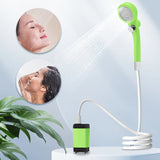 Portable IPX7 Waterproof Camp Shower - 6000mAh Rechargeable Battery for Camping, Hiking, Backpacking, Beach, Pet Bathing