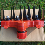 4 Blade 2 Blade Tooth M2 Universal Head Gardening Tool Mini Tiller Soil Broken Attachment Brush Cutter Grass Trimmer