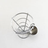 Basket Single Head Rack French Fries Cups Fried Chicken Cooked Food Display Stand
