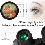 20x50 Professional Binocular Telescope HD Powerful Military 20X High Zoom Sight Low Night Vision Outdoor Hunting Camping Device