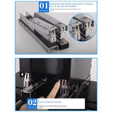 220V Pneumatic double head automatic electric binding Electric stapler 180 times/min Bookbinding hine