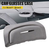 Sunglasses Holder Car Sun Visor Eye Glasses Storage for Tesla Y Model 3 Protective Case Auto Interior Organizer