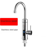 Electric Kitchen Tap Instant Hot Cold Heating Faucet Tankless Instantaneous Water Heater