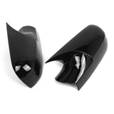 2pcs Side Door Wing Mirror Cover Cap Replacement for MEGANE 2002.11 - 2008.10 RENAULT SCENIC II