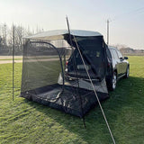 Outdoor Rear Extension Waterproof Trailer Camping Shelter Canopy Car Trunk Tent For CUVs, SUVs, Mini
