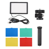 1/2/3Pac 15W LED Set Desktop Video Conference Fill Light Bi-Color CRI95 USB Power Supply for Vlog Live Streaming