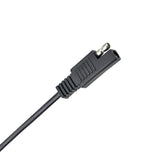 45CM 1 to 4 Power Extension Cable 5-Way SAE Adapter Connector 2 Pin Quick Connect Disconnect Plug