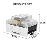 1 Piece 3 Phase 4P Kwh Meter Energy Meter Digital Electric Power Meter Electricity Usage Monitor 230 / 400V 5-100A