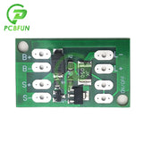 1-10P Automatic Solar Panel Board Night Light LED Lamp Control Switch Battery Charger Charging Controller Module