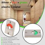 Bathroom Toilet Wc Indicator Privacy Dead Bolt Door Lock Latch Vacant Engaged