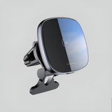 15W High-power Suitable For Apple QC3.0 Fst Charging Mobile Phone Holder Magnetic Suction Car Wireless Charger