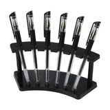 Lightweight Eyeer Display Stand Transparent Stable Eent 6 Positions Pen Holder Makeup Brush Rack