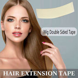 36Pcs/Lot Double Sided Tape Strong Adhesive Hair System Extension Strips Waterproof for Toupees/Lace Wig