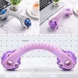 Handheld fascia massage ball gun after exercise little leg muscles relax artifact list of reed {langya} rollers