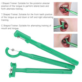 3pcs Tip Exercise Set Different Shapes Improve Flexibility Oral Muscle Strength Mouth Tongue Training Tools