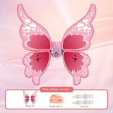 Electric Fairy Wings Light Up Moving, Fairy Wings Elf Wings Butterfly Wings Costume Accessory Toy