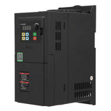 Frequency Converter Single Phase 220240V Input to 3 Phase 0240V Output Vector Inverter 5kw with RS485 Brake Unit