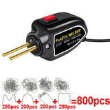 400/800/1200pcs Hot Staplers Plastic welding hine soldering iron garage tools Car bumper Repair kits PVC welder gun