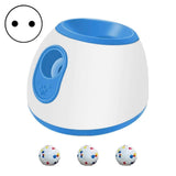 Automatic Pet Ball Thrower Launcher Eu Plug Interactive Dog Indoor Outdoor Toy With 3 Balls 3/6/9m Distance Settings Electronic Fetch Machine JST.30