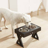 Stainless Steel Abs Adjustable Dog Bowl Pet Food Bowl