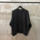 Coconut Sports Pullover High Street Casual Solid Color Round Neck Sweater