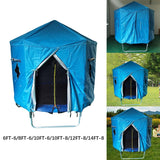 Tent Canopy for Kids Easy to Install Rain Sun Protection Cover Outdoor Trampoe Shade