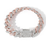 European and American Cuban Bracelet Men's Punk Hip Hop Chain Hand Jewelry Trendy Cuban Chain Female