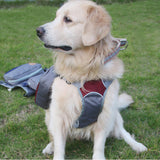 Pet self-packing out portable bag detachable chest back travel bag